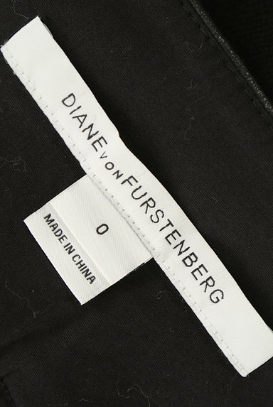 DIANE VON FURSTENBERG（ダイアンフォンファステンバーグ）の古着「レザー切替タックショートパンツ（ショートパンツ・ハーフパンツ）」大画像６へ