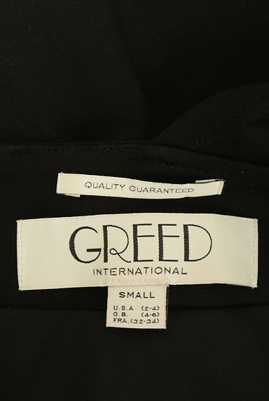 GREED INTERNATIONAL（グリードインターナショナル）の古着「バッククロスタックプリーツワンピース（ワンピース・チュニック）」大画像６へ