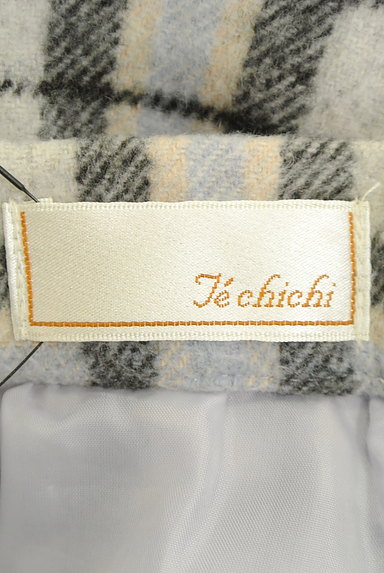 Te chichi（テチチ）の古着「チェックタックフレアスカート（スカート）」大画像６へ