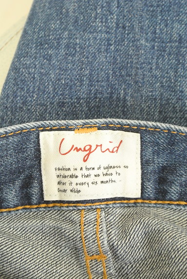 Ungrid（アングリッド）の古着「カットオフストレートジーンズ（デニムパンツ）」大画像６へ