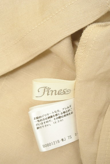 Jines（ジネス）の古着「ノーカラーリネンミックスジャケット（ジャケット）」大画像６へ