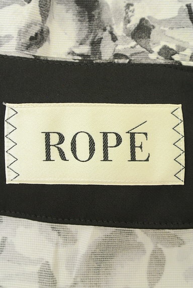 ROPE（ロペ）の古着「花柄フレンチスリーブワンピース（ワンピース・チュニック）」大画像６へ
