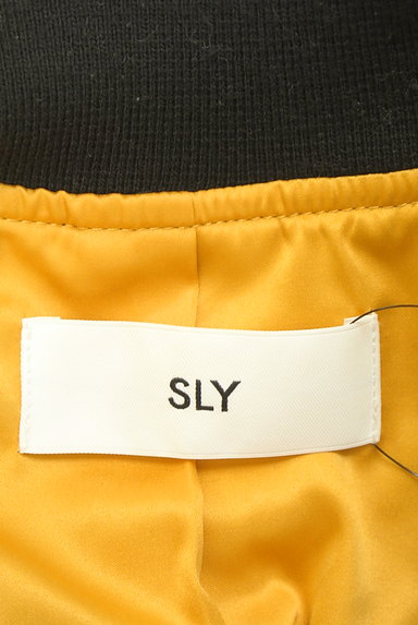 SLY（スライ）の古着「ストライプ柄起毛ブルゾン（ブルゾン・スタジャン）」大画像６へ