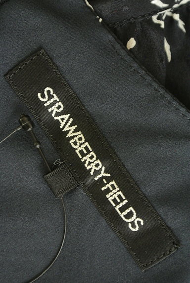 STRAWBERRY-FIELDS（ストロベリーフィールズ）の古着「リボン柄ロングワンピース（ワンピース・チュニック）」大画像６へ