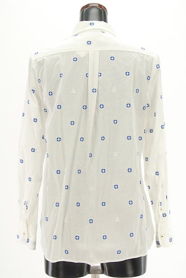 LA MARINE FRANCAISE（マリンフランセーズ）の古着「マリンマーク刺繍シャツ（カジュアルシャツ）」大画像２へ