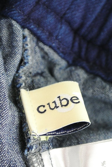 CUBE SUGAR（キューブシュガー）の古着「ワイドサルエルデニムパンツ（デニムパンツ）」大画像６へ