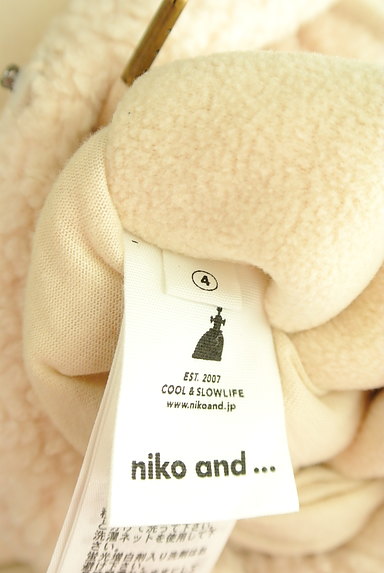 niko and...（ニコ アンド）の古着「フリース×ボアリバーシブルコート（コート）」大画像６へ