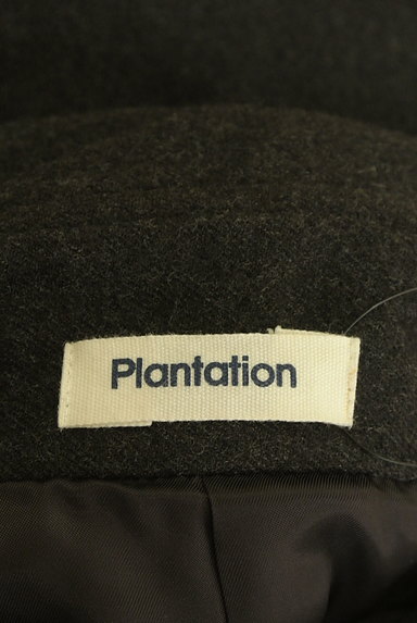Plantation（プランテーション）の古着「ボリュームネックロングコート（コート）」大画像６へ