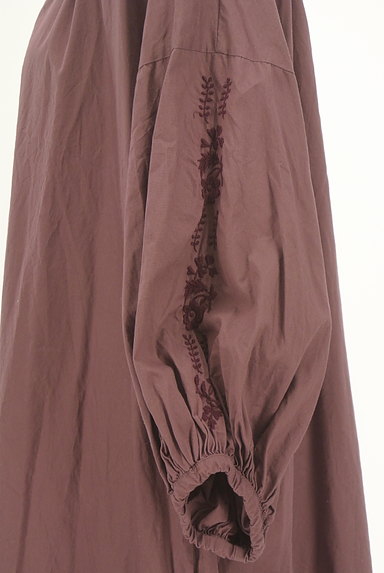 SM2（サマンサモスモス）の古着「袖刺繍ロングワンピース（ワンピース・チュニック）」大画像４へ