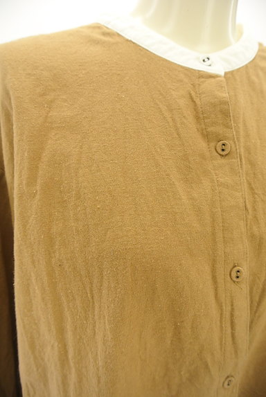 SM2（サマンサモスモス）の古着「起毛コットンリネンロングシャツ（カジュアルシャツ）」大画像４へ