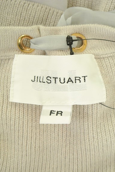 JILL by JILLSTUART（ジルバイジルスチュアート）の古着「バックリボンニットセットアップ（セットアップ（ジャケット＋スカート））」大画像６へ