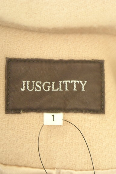 JUSGLITTY（ジャスグリッティー）の古着「ボリュームファービットロングコート（ブルゾン・スタジャン）」大画像６へ