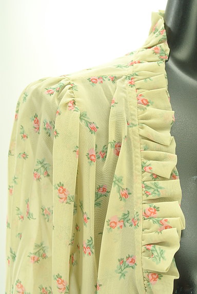 HONEY MI HONEY（ハニーミーハニー）の古着「小花柄シフォンフリルブラウス（ブラウス）」大画像５へ