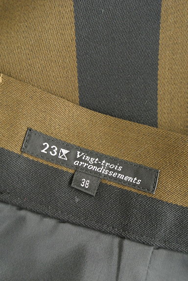 23区（２３ク）の古着「WALLASSベネストライプスカート（ロングスカート・マキシスカート）」大画像６へ