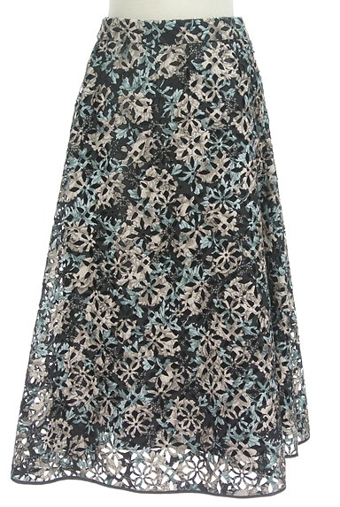 STRAWBERRY-FIELDS（ストロベリーフィールズ）の古着「花編柄フレアマキシスカート（スカート）」大画像１へ