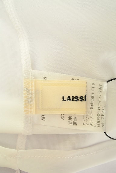 LAISSE PASSE（レッセパッセ）の古着「バックリボンシフォンカットソー（カットソー・プルオーバー）」大画像６へ