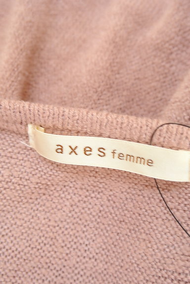 axes femme（アクシーズファム）の古着「フロントレースニット（ニット）」大画像６へ