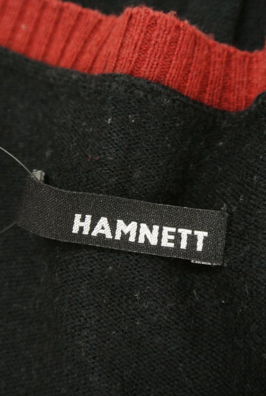 HAMNETT（ハムネット）の古着「ダマスク柄Ｖネックニット（ニット）」大画像６へ