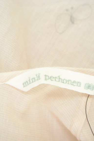mina perhonen（ミナペルホネン）の古着「蝶刺繍コットンリネンカットソー（カットソー・プルオーバー）」大画像６へ