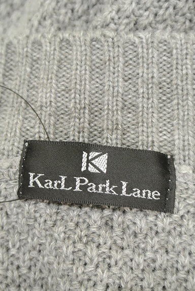 KarL Park Lane（カールパークレーン）の古着「ボートネックケーブルニット（ニット）」大画像６へ