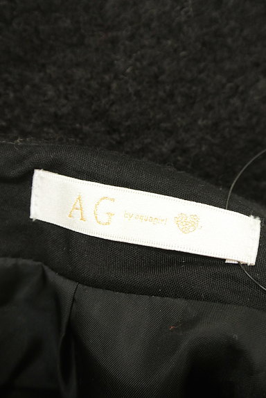AG by aquagirl（エージーバイアクアガール）の古着「サイドパール膝下丈起毛フレアスカート（スカート）」大画像６へ