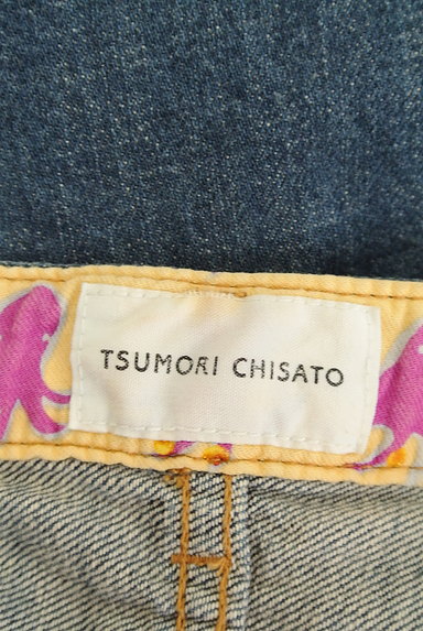TSUMORI CHISATO（ツモリチサト）の古着「ヒトデラメプリントフレアデニムパンツ（ショートパンツ・ハーフパンツ）」大画像６へ
