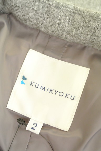 KUMIKYOKU（組曲）の古着「マフラー付きロングダウンコート（ダウンジャケット・ダウンコート）」大画像６へ