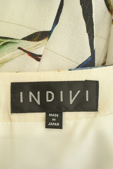 INDIVI（インディヴィ）の古着「イレヘムボタニカルロングスカート（ロングスカート・マキシスカート）」大画像６へ