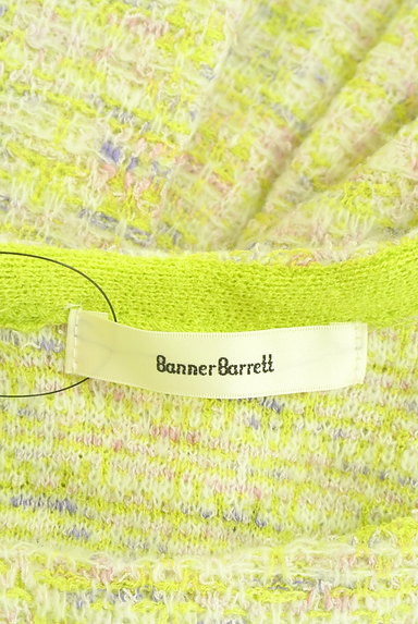 Banner Barrett（バナーバレット）の古着「ツイード風7分袖カラーニット（ニット）」大画像６へ