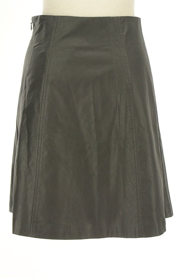 Banner Barrett（バナーバレット）の古着「フェイクレザー台形スカート（ミニスカート）」大画像２へ