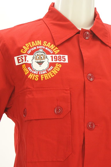 CAPTAIN SANTA（キャプテンサンタ）の古着「カラープリントシャツ（カジュアルシャツ）」大画像４へ