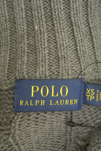 POLO RALPH LAUREN（ポロラルフローレン）の古着「ケーブル編みニットカーディガン（カーディガン）」大画像６へ
