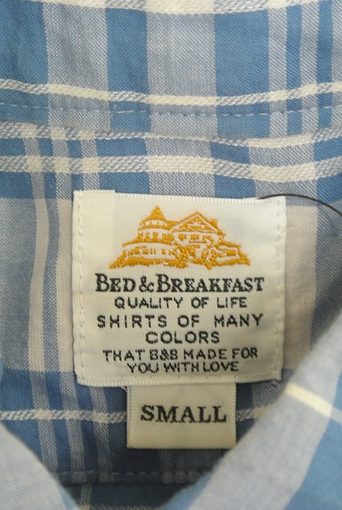 bed&breakfast（ベッドアンドブレックファスト）の古着「チェック柄カジュアルシャツ（カジュアルシャツ）」大画像６へ