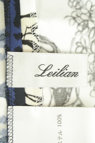 LEILIAN（レリアン）の古着「花柄フレンチスリーブカットソー（カットソー・プルオーバー）」大画像６へ