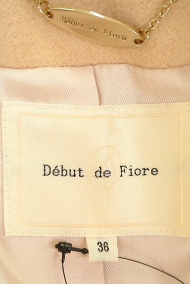 Debut de Fiore by LAISSE PASSE（デビュー・ド・フィオレ）の古着「ファー付きロングダッフルコート（コート）」大画像６へ