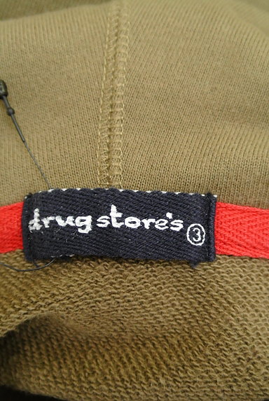 drug store's（ドラッグストアーズ）の古着「刺繍入りジップスウェットパーカー（スウェット・パーカー）」大画像６へ
