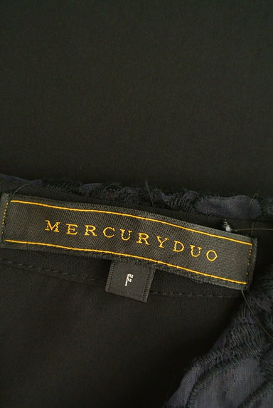 MERCURYDUO（マーキュリーデュオ）の古着「刺繍衿七分袖シフォンブラウス（カットソー・プルオーバー）」大画像６へ