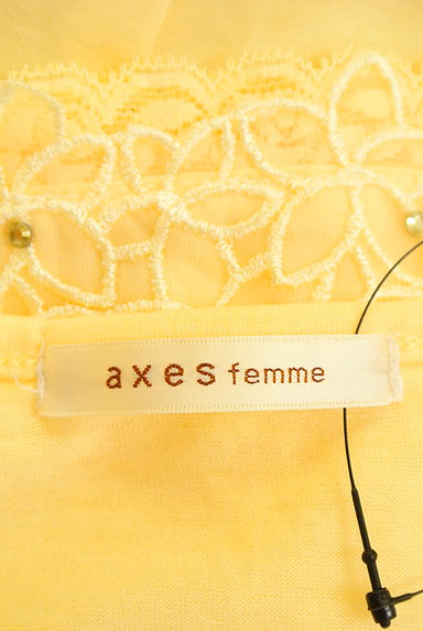 axes femme（アクシーズファム）の古着「七分袖レースカットソー（カットソー・プルオーバー）」大画像６へ