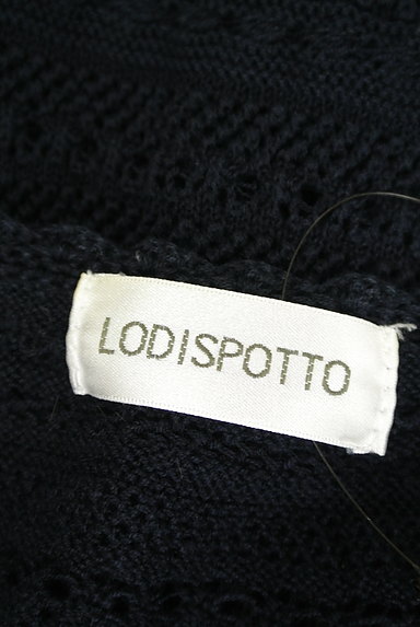 LODISPOTTO（ロディスポット）の古着「装飾ボタン透かし編みカーディガン（カーディガン・ボレロ）」大画像６へ