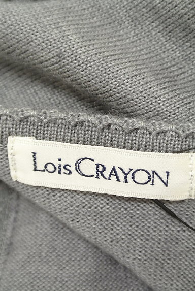 Lois CRAYON（ロイスクレヨン）の古着「リボン＆フリルニットベスト（ベスト・ジレ）」大画像６へ