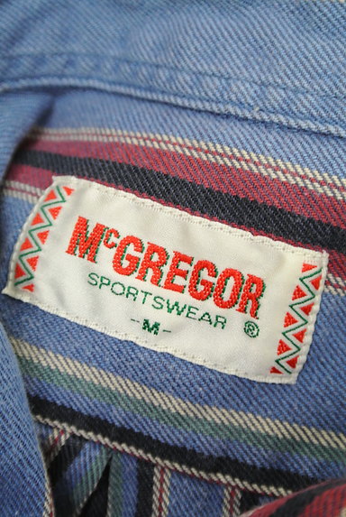 McGREGOR（マックレガー）の古着「ストライプ柄コットンシャツ（カジュアルシャツ）」大画像６へ