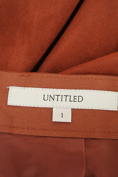 UNTITLED（アンタイトル）の古着「膝下丈ラウンドヘムスウェードスカート（ロングスカート・マキシスカート）」大画像６へ