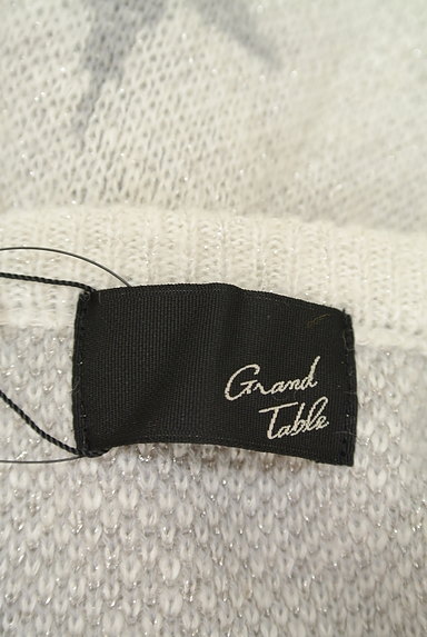 GRAND TABLE（グランターブル）の古着「ボリューム袖星柄ラメニット（ニット）」大画像６へ