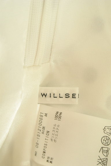 WILLSELECTION（ウィルセレクション）の古着「リボン風ウエストドット柄ミニスカート（ミニスカート）」大画像６へ