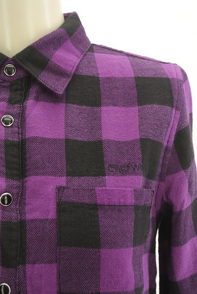 RODEO CROWNS（ロデオクラウン）の古着「ブロックチェック柄フランネルシャツ（カジュアルシャツ）」大画像４へ