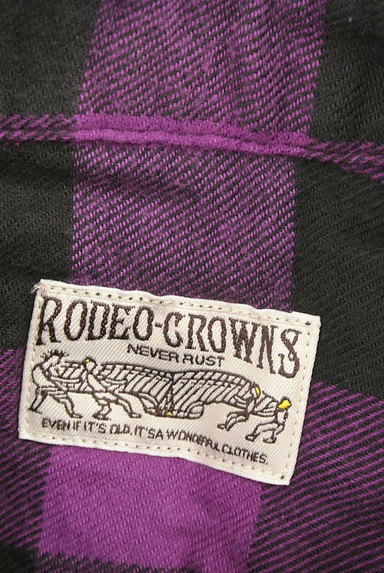 RODEO CROWNS（ロデオクラウン）の古着「ブロックチェック柄フランネルシャツ（カジュアルシャツ）」大画像６へ