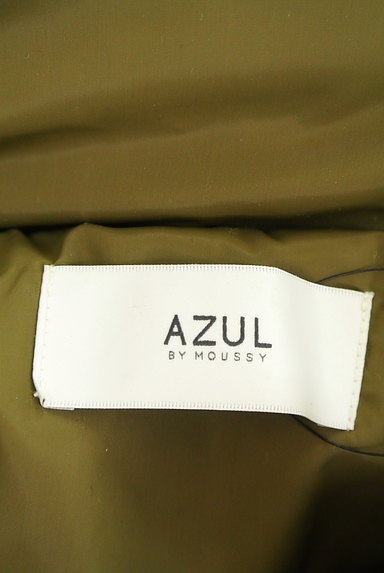 AZUL by moussy（アズールバイマウジー）の古着「フード付き中綿入りロングコート（コート）」大画像６へ