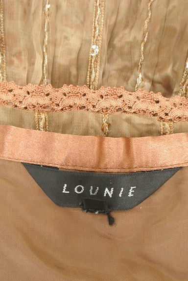 LOUNIE（ルーニィ）の古着「ミモレ丈ティアードシフォンスカート（ロングスカート・マキシスカート）」大画像６へ