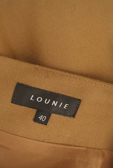 LOUNIE（ルーニィ）の古着「膝丈アシメタックウールスカート（スカート）」大画像６へ
