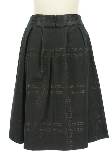 NARA CAMICIE（ナラカミーチェ）の古着「ラメチェック柄フレアスカート（スカート）」大画像２へ
